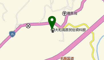 山添村立 豊原診療所の地図画像