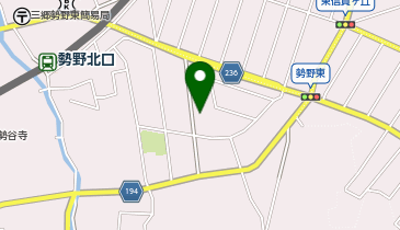 アンリ美容室の地図画像