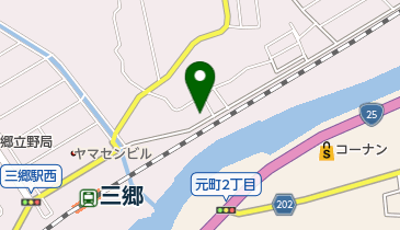 美容室結の地図画像