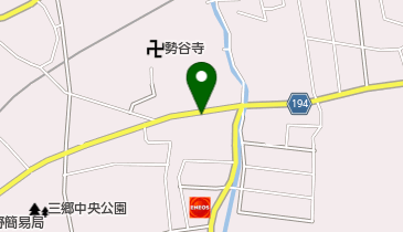 うまたに理容所の地図画像