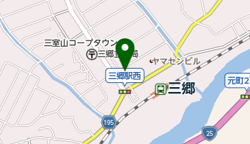 カット・スタジオ髪風船・メンズの地図画像