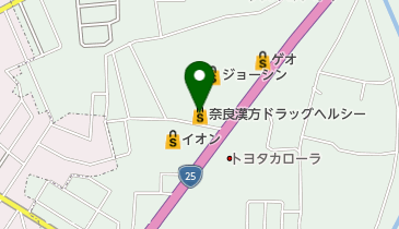 ドラッグストアーヘルシーの地図画像