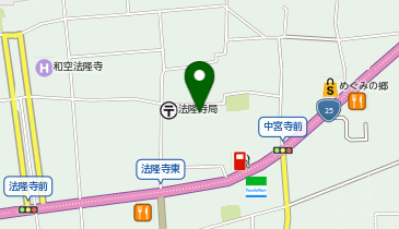 いかるが乳児院の地図画像