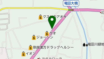 ハナテンアセスショップ斑鳩店の地図画像