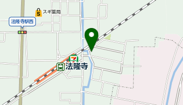 美容室BARAの地図画像