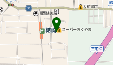 出屋敷公民館の地図画像