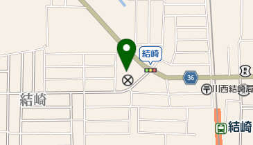 結崎公民館の地図画像