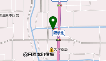 農業屋田原本店の地図画像