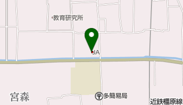 奈良県農業協同組合 多支店の地図画像