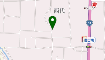藤井自転車店の地図画像