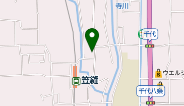 吉田自転車店の地図画像