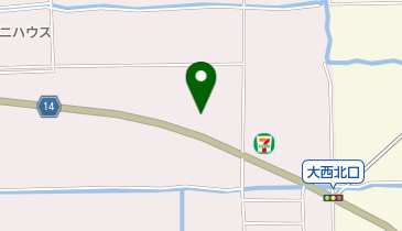 有限会社中和部品の地図画像