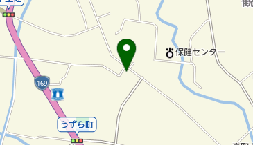 髪館もりしたの地図画像