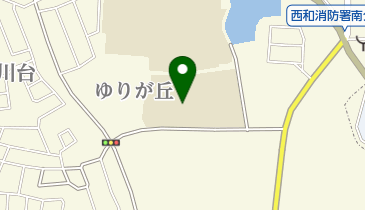 上牧町立 上牧第三小学校学童保育の地図画像