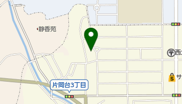 奈良西和キリスト教会の地図画像