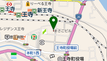 王寺町在宅介護支援センターハートランドしぎさんの地図画像