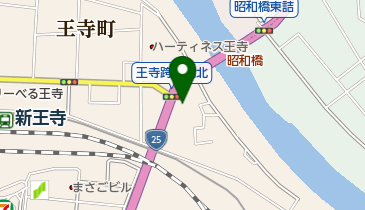 ヘアーナチュアの地図画像