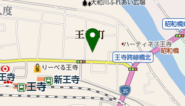 近藤表具店の地図画像