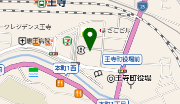 俊オプティカルコンタクトレンズ室の地図画像