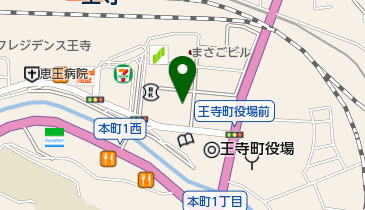 浜屋株式会社奈良王寺店の地図画像