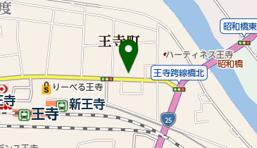 王寺町消防団 第1分団の地図画像