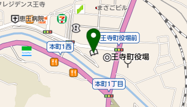 王寺町役場 水道部の地図画像