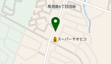 ごとうふとん店の地図画像