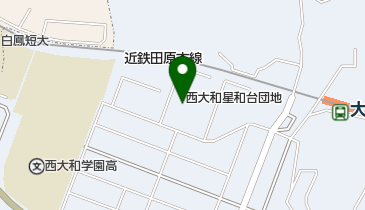星和台公団住宅自治会の地図画像