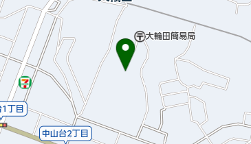 西大和キリスト教会の地図画像