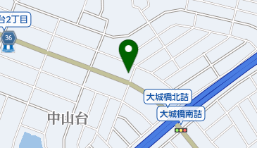 ジョンソン理容の地図画像