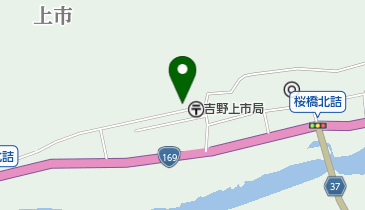 美容室アップ・ザ・リバーの地図画像