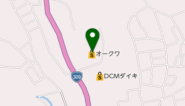 マミークリーニング大淀西店の地図画像