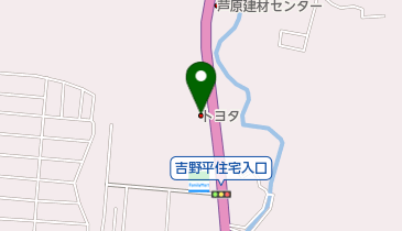 奈良トヨタ自動車株式会社吉野店の地図画像