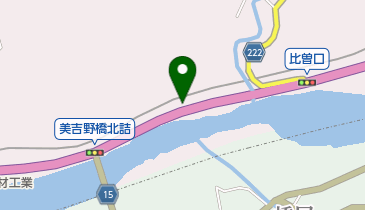 金川理容店の地図画像