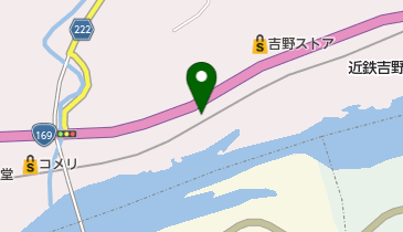 ヤマトの柿の葉ずし吉野店の地図画像