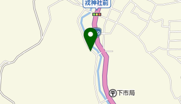 綿鍋質店の地図画像