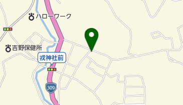 いずみ美容室の地図画像