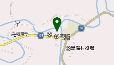 奈良県農業協同組合黒滝支店の地図画像