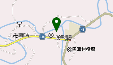 黒滝村森林組合の地図画像