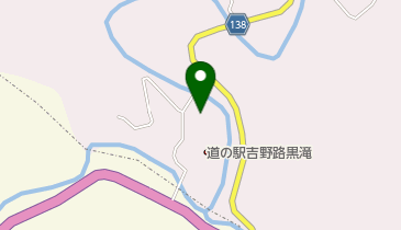 黒滝こんにゃくよもぎの里の地図画像