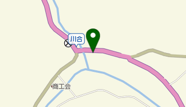 かどや食堂の地図画像