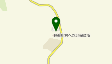 野迫川村立野迫川中学校の地図画像