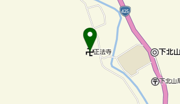 正法寺の地図画像