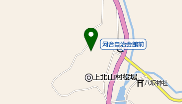 天理教上北山分教会の地図画像