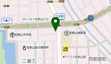 インテリア白進社の地図画像
