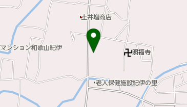 ケアハウス虹の園・喜の国地域交流センターの地図画像