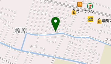〆崎電化機器の地図画像