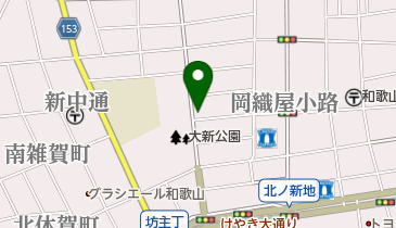 初井電器店の地図画像