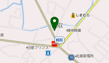 優学館ゼミの地図画像