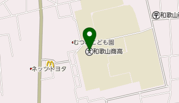 和歌山県高等学校野球連盟の地図画像